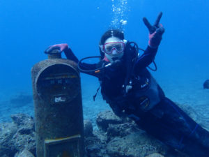 沖縄　ダイビング　砂辺　体験ダイビング