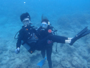 沖縄　近海　イナンビシ　体験ダイビング　ダイビング