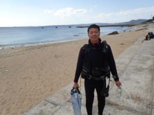 沖縄　ダイビング　PADI　ライセンス　OWD講習　アルファダイブ