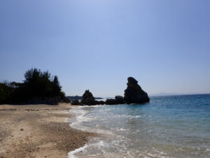 沖縄　本部　ゴリラチョップ　崎本部　ダイビング　体験ダイビング　ビーチダイビング