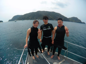 沖縄　ダイビング　慶良間　体験ダイビング