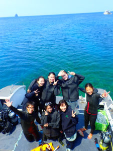 沖縄　ダイビング　慶良間　体験ダイビング