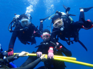 沖縄　ダイビング　慶良間　体験ダイビング