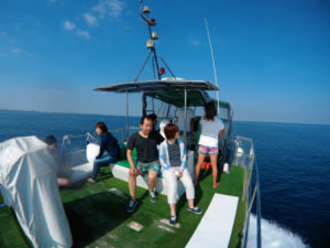沖縄　慶良間　慶良間諸島　自社船　ダイビング　ボートダイビング　体験ダイビング　ファンダイビング
