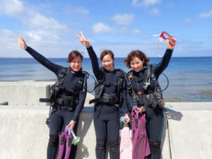 沖縄　砂辺　北谷　ダイビング　体験ダイビング　ビーチダイビング