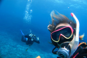 沖縄　ダイビング　慶良間　体験ダイビング　FUNダイビング　自社船