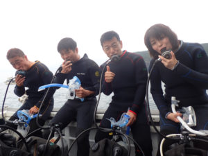 沖縄　慶良間　慶良間諸島　体験ダイビング　ボートダイビング　ウミガメ