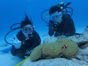 沖縄　慶良間　慶良間諸島　体験ダイビング　ボートダイビング