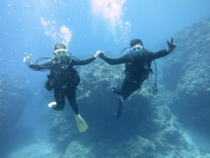 沖縄　慶良間　慶良間諸島　自社船　ファンダイビング　ボートダイビング　ダイビング　自社船　体験ダイビング