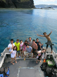 沖縄　慶良間　慶良間諸島　自社船　ファンダイビング　ボートダイビング　ダイビング　自社船　体験ダイビング