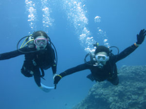 沖縄　ダイビング　慶良間　体験ダイビング　ダイビング　ボートダイビング　自社船