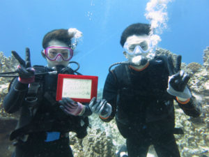 沖縄　ダイビング　慶良間　体験ダイビング　ダイビング　ボートダイビング　自社船