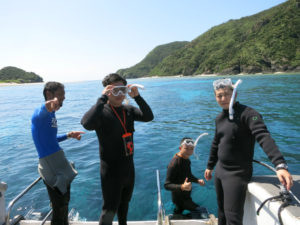 沖縄　慶良間　慶良間諸島　ダイビング　ボートダイビング　体験ダイビング　自社船