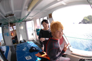沖縄　慶良間　慶良間諸島　ダイビング　ボートダイビング　ファンダイビング　自社船　体験ダイビング