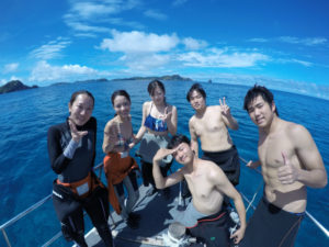 沖縄　慶良間　慶良間諸島　ダイビング　ボートダイビング　ファンダイビング　自社船