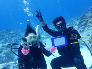 沖縄　慶良間　慶良間諸島　ダイビング　ボートダイビング　PADI　OW講習　ライセンス