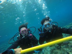 沖縄　ダイビング　慶良間　体験ダイビング　自社船