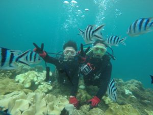 沖縄　北谷　砂辺　宮城海岸　ダイビング　ビーチダイビング　体験ダイビング