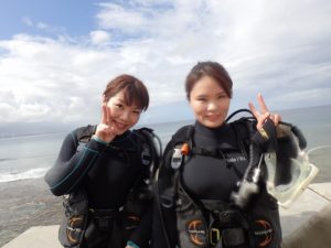沖縄　ダイビング　砂辺　慶良間　体験ダイビング