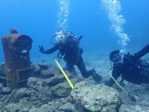 沖縄　北谷　砂辺　宮城海岸　ダイビング　ビーチダイビング　体験ダイビング