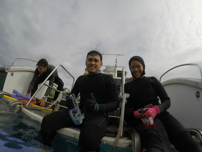 沖縄　慶良間　チービシ　ナガンヌ　ダイビング　ボートダイビング　体験ダイビング　自社船