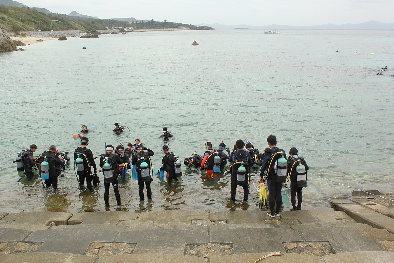 沖縄　PADI　OW講習　OW　ダイバー　ダイビング