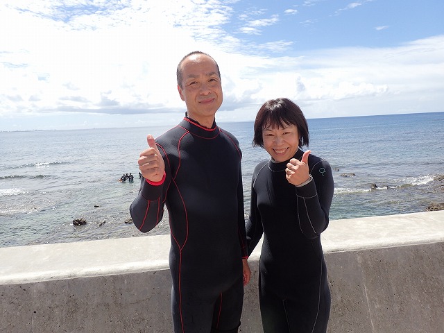 沖縄　ダイビング　砂辺　慶良間　FUNダイビング　体験ダイビング