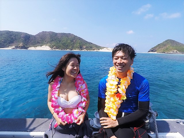 沖縄　慶良間　慶良間諸島　ダイビング　ボートダイビング