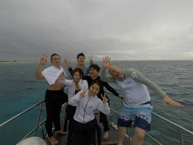 沖縄　チービシ　ナガンヌ　神山　ダイビング　ボートダイビング　ファンダイビング