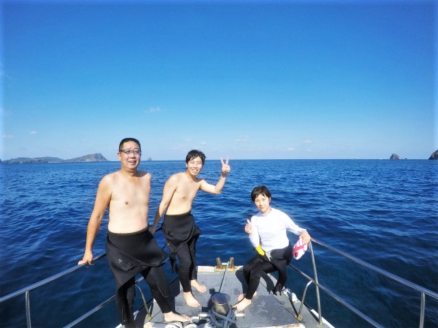 アルファダイブ　沖縄　慶良間　慶良間諸島　ダイビング　ボートダイビング