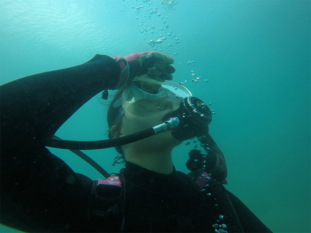 沖縄旅行　ウミガメ　慶良間　体験ダイビング