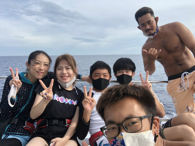 沖縄　ダイビング　慶良間　体験ダイビング　ＦＵＮダイビング　ＯＷＤ講習