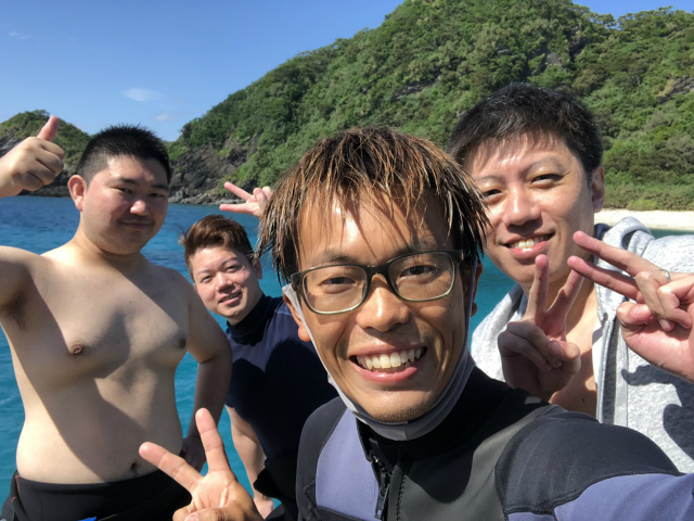 慶良間　ダイビング　講習　沖縄　観光