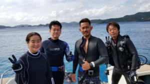慶良間　体験　ダイビング　FUN　沖縄
