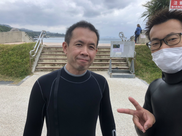 沖縄　ダイビング　ビーチ　FUNダイビング