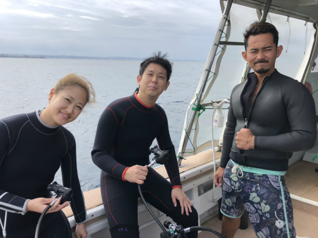 沖縄　ダイビング　本島近海　体験ダイビング