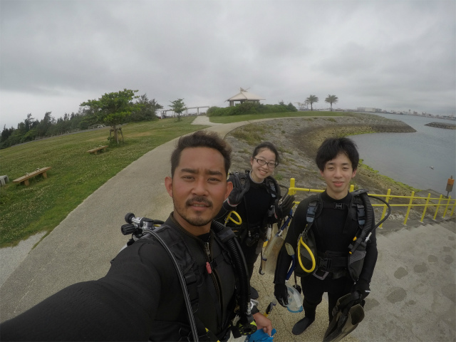 沖縄　ダイビング　講習　海　観光