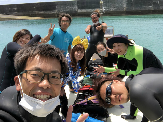沖縄　ダイビング　与論島ツアー