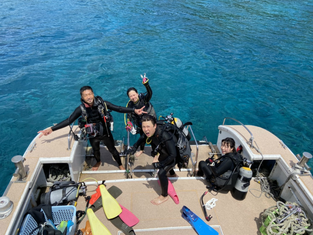 沖縄　diving　慶良間　観光　FUNダイブ