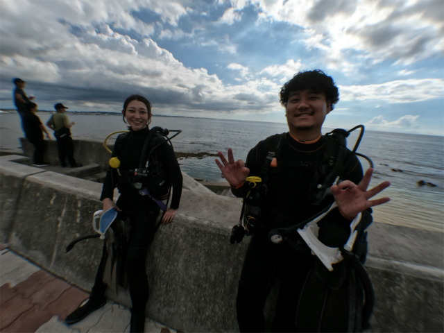 沖縄　ダイビング　講習　慶良間　ビーチ