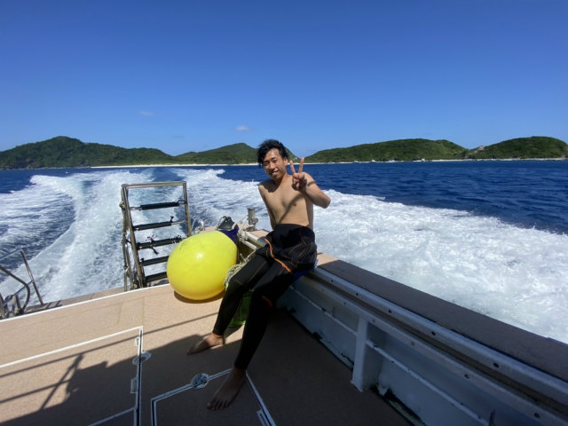 慶良間　ダイビング　ウミガメ　沖縄　観光
