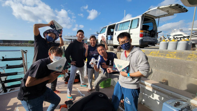 沖縄　ダイビング　観光　慶良間　海