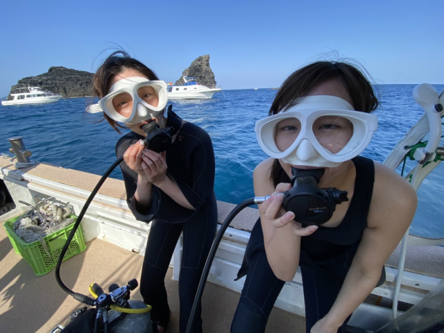 沖縄　ダイビング　観光　慶良間　海