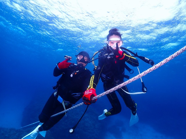 沖縄　ダイビング　慶良間体験ダイビング　慶良間FUNダイビング　ウミガメ
