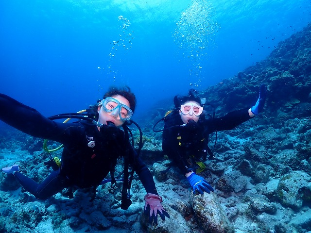 沖縄　ダイビング　慶良間　自社船