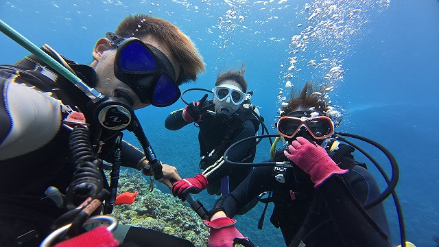 沖縄 ダイビング 慶良間 自社船