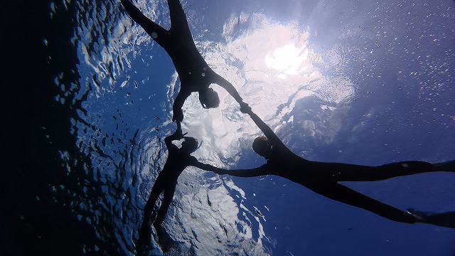 沖縄　ダイビング　慶良間　自社船