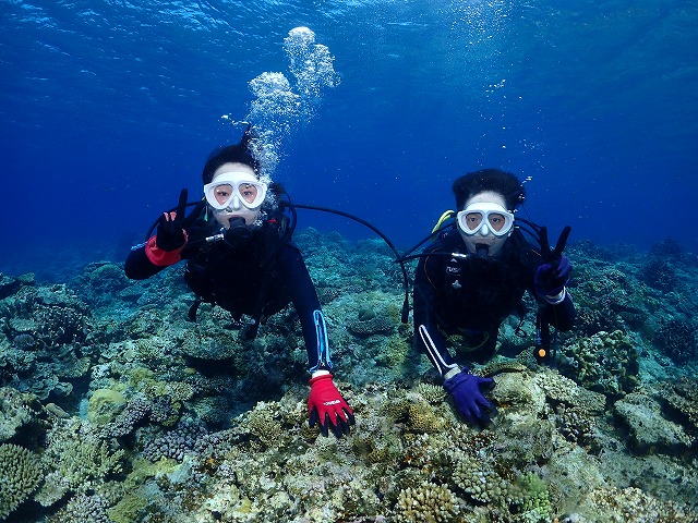 沖縄　ダイビング　慶良間　自社船
