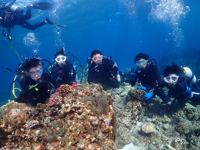 沖縄　ダイビング　慶良間　自社船