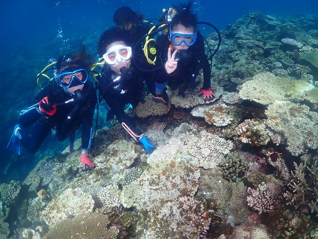 沖縄　ダイビング　慶良間　自社船